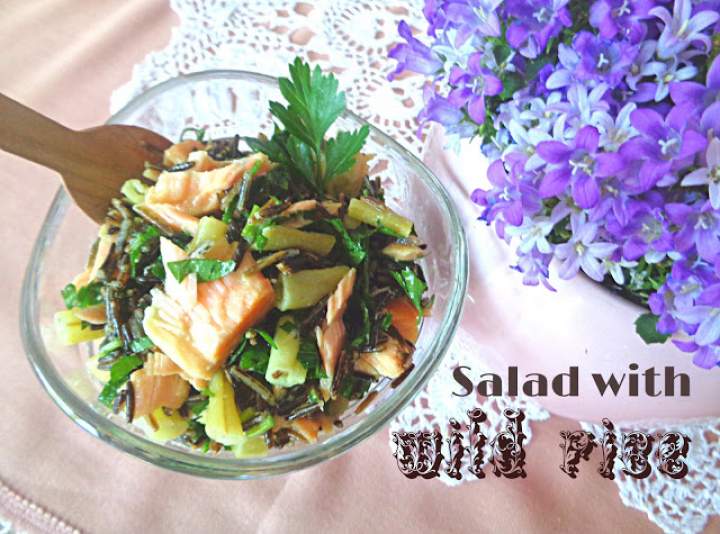 Sałatka z dzikim ryżem – Salad with wild rice