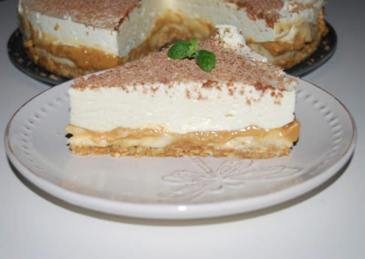 Banoffee  ciasto bez pieczenia