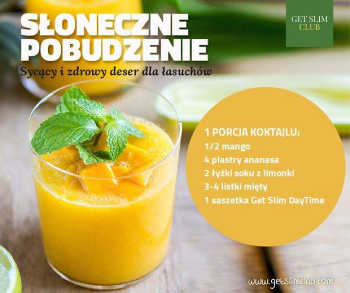 mango + ananas + limonka + mięta