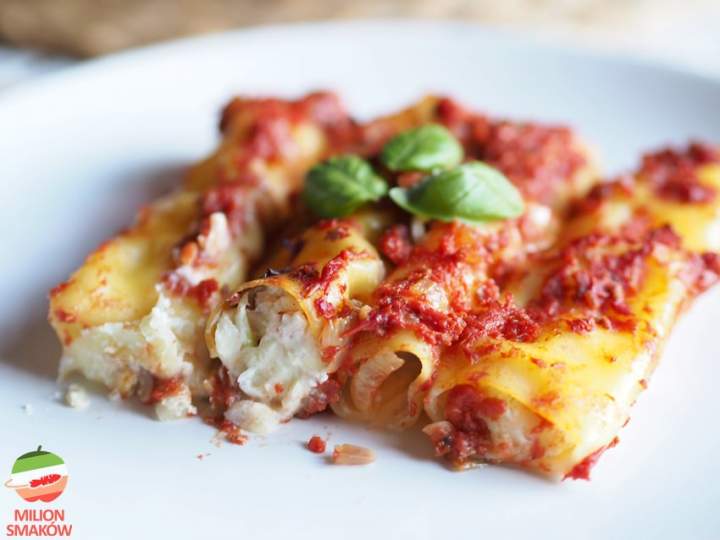 Cannelloni z cukinią i ricottą