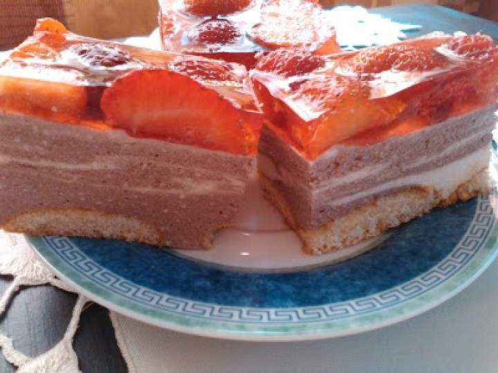 SERNIK NA ZIMNO Z TRUSKAWKAMI