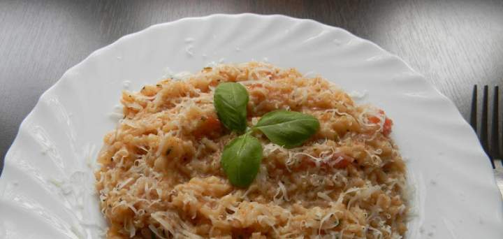 Risotto pomidorowe (bezglutenowe)