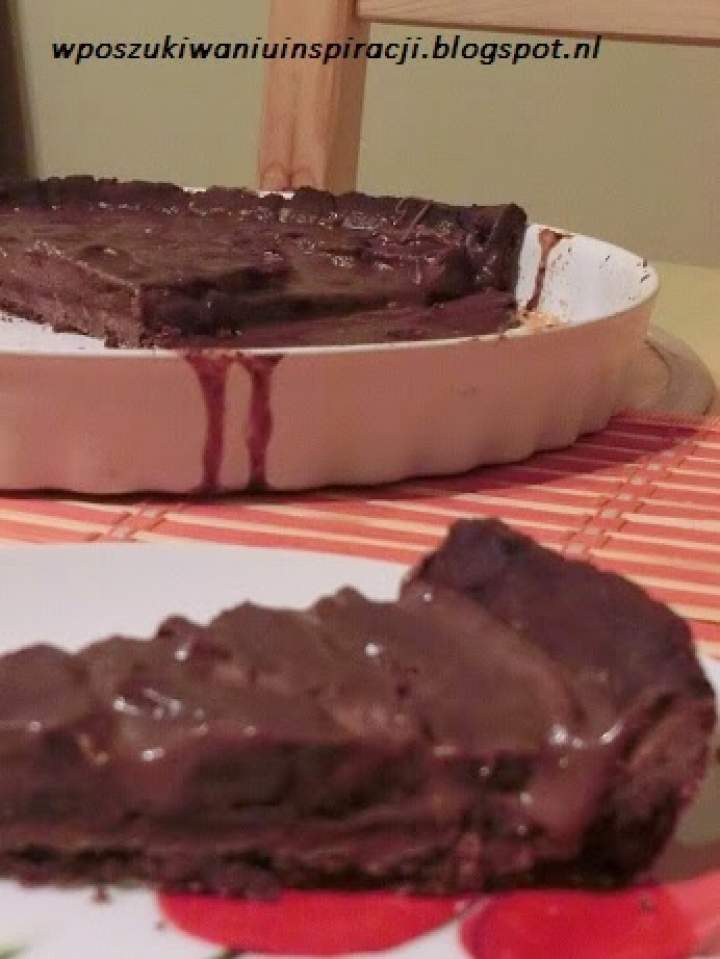 Tarta potrójnie czekoladowa z kokosem