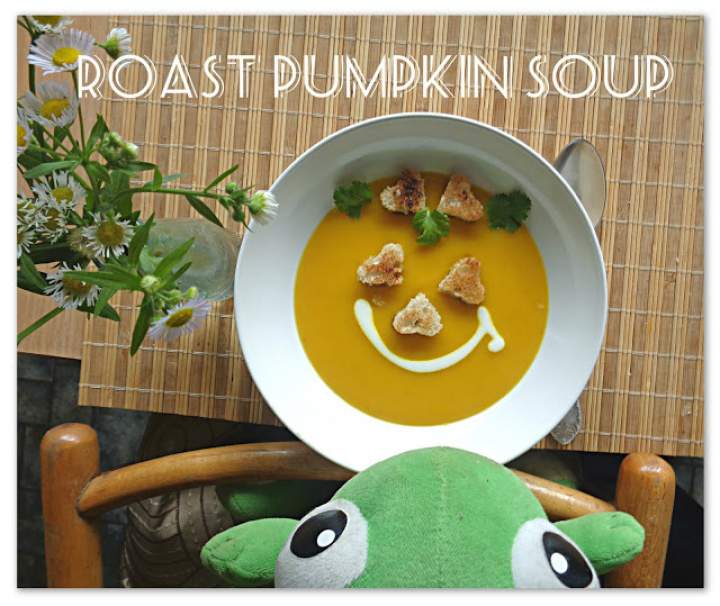 Zupa z pieczonej dyni – Roast Pumpkin Soup