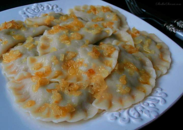 Pierogi z Pieczarkami