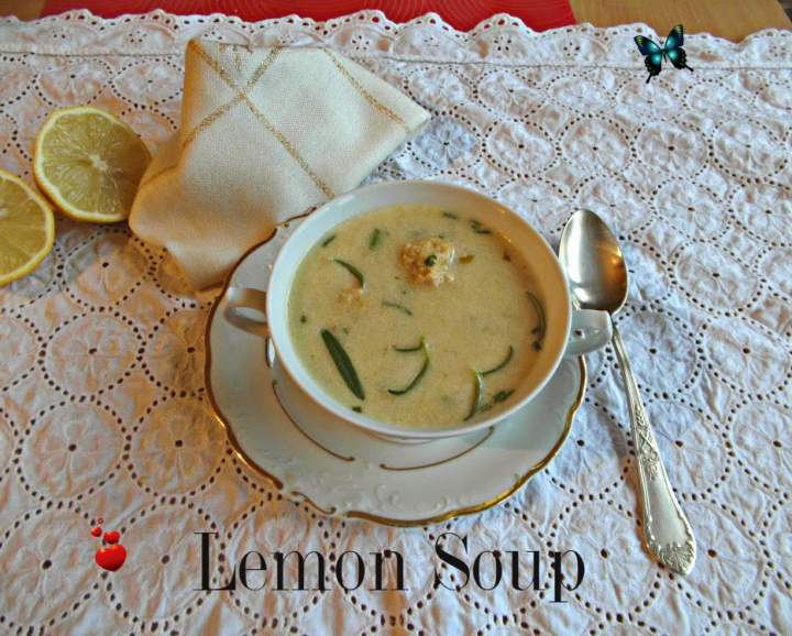 Zupa cytrynowa – Lemon Soup