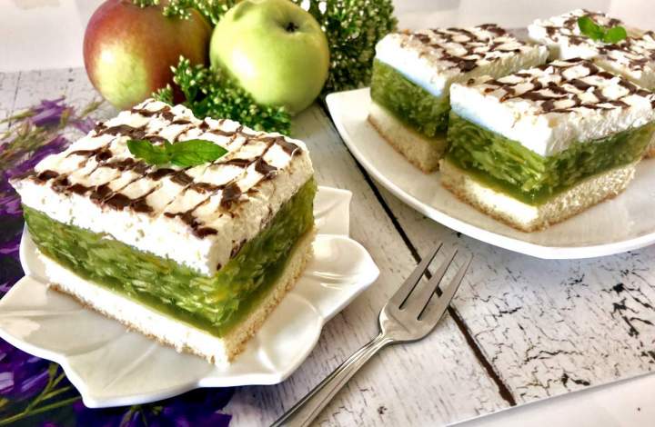 Ciasto Zielone Jabłuszko