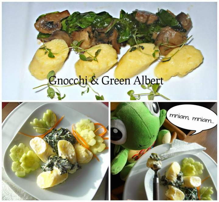 Kopytka z zielonym Albertem – Gnocchi & Green Albert