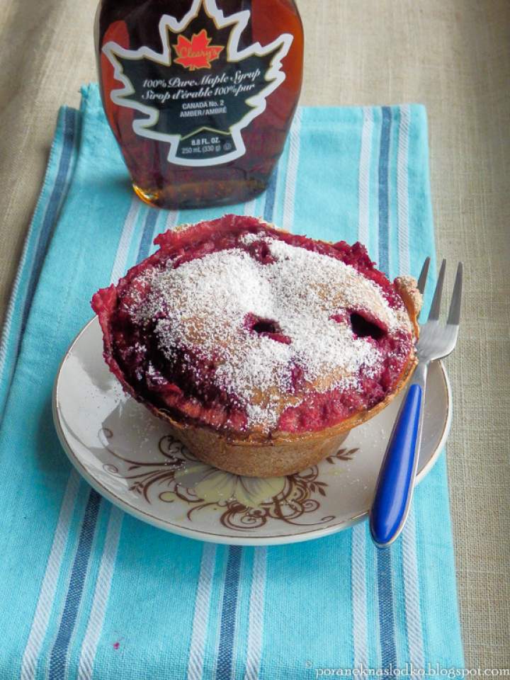 720. Klonowe cranberry pie.