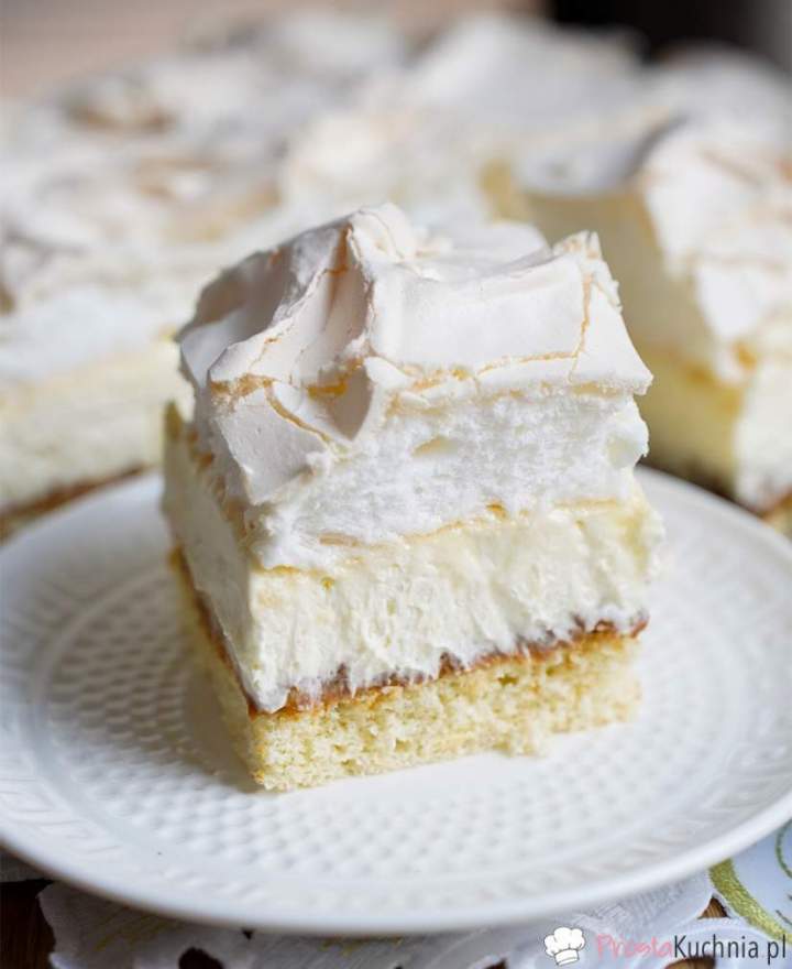 Ciasto krówkowa chmurka