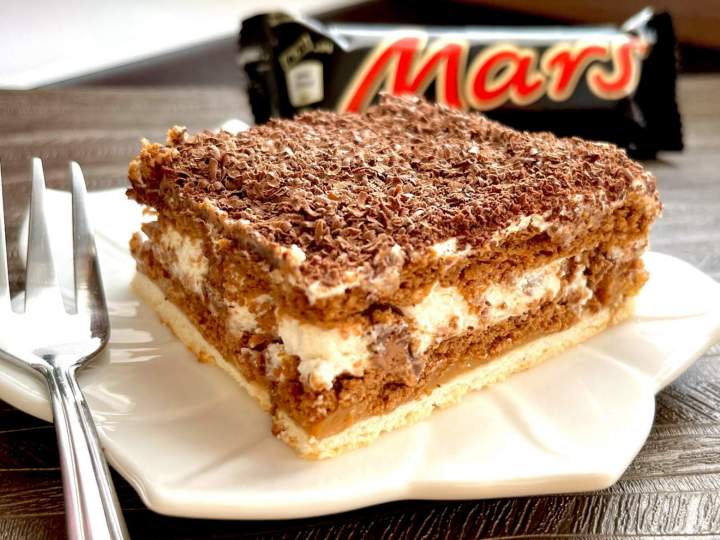 Mars – pyszne ciasto bez pieczenia