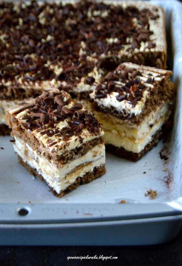 Tiramisu na biszkopcie