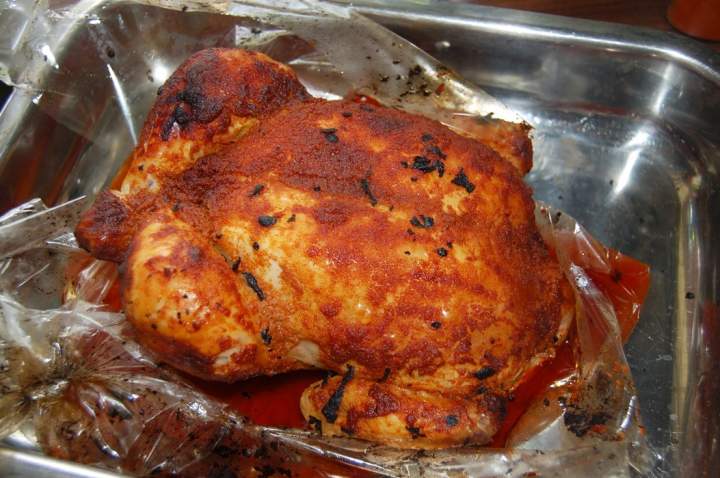 Soczysty kurczak pieczony w woreczku