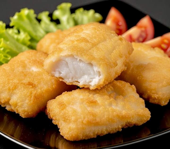 Soczysta ryba w cieście i chrupiącej panierce