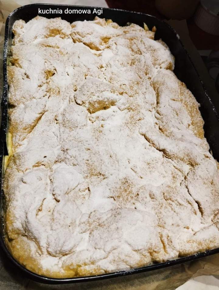 Ciasto karpatka z pysznym kremem budyniowym z żółtkami