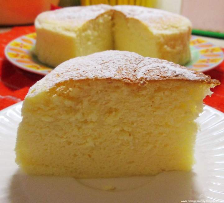 Sernik japoński-bajecznie lekki, piankowy, puszysty-najlepszy :)  Japanese  cheesecake