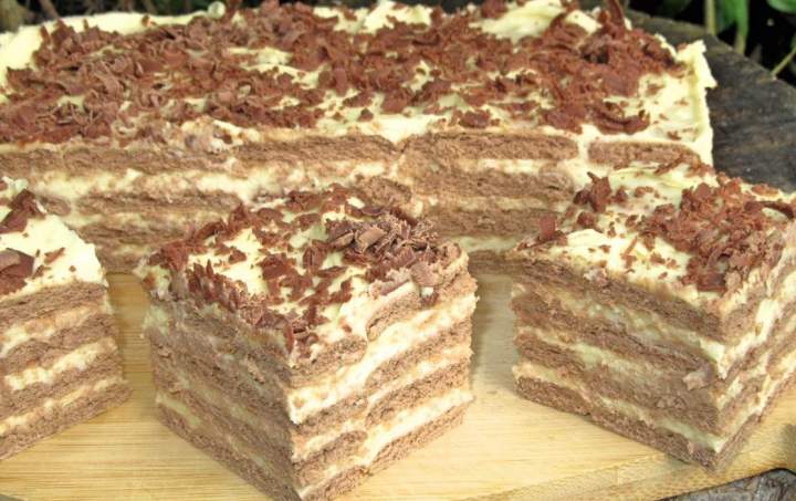 Najlepsze ciasto BEZ PIECZENIA -ADWOKAT na herbatnikach+FILM