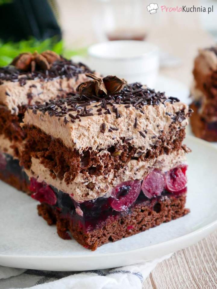 Ciasto Wiśniowa Dama