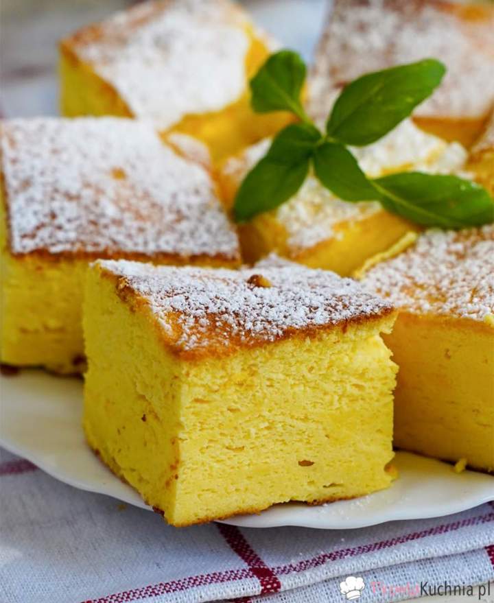 Sernik z mlekiem skondensowanym