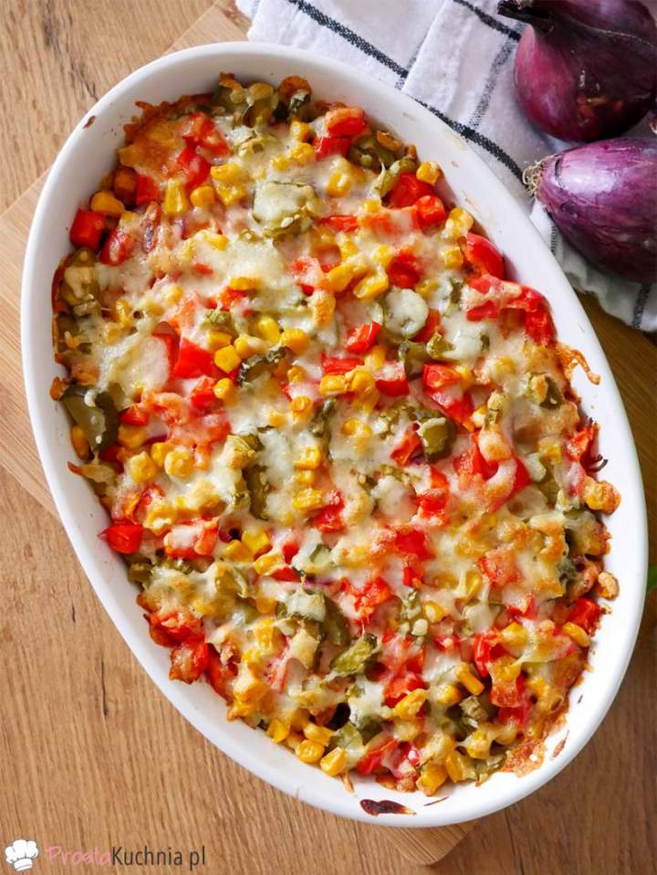 Zapiekanka obiadowa gyros