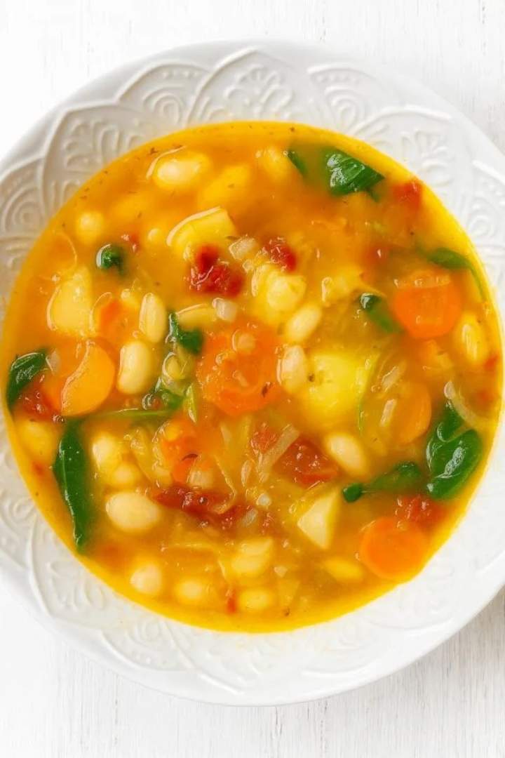 Zupa toskańska z fasolą