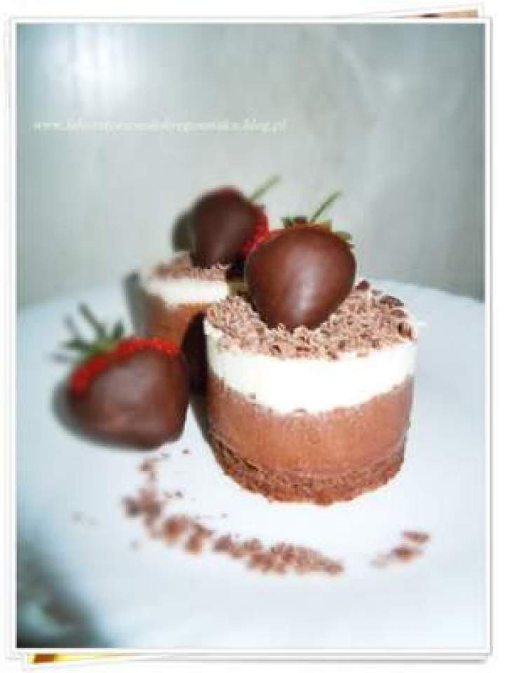 Mini torciki czekoladowe