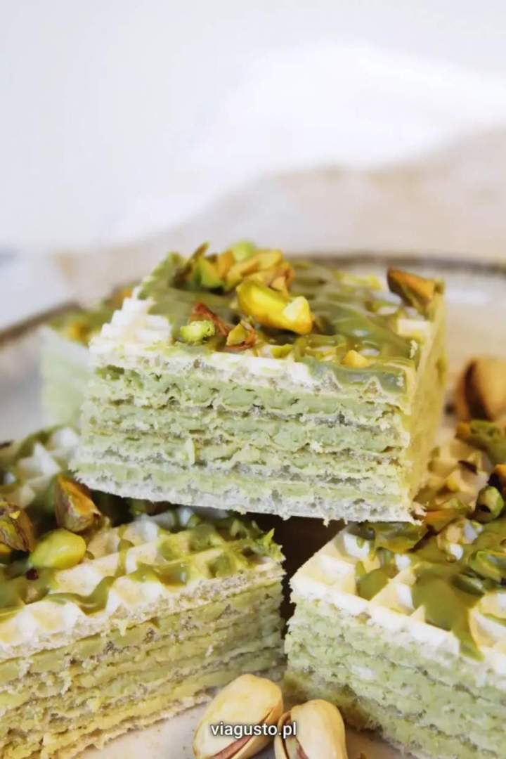 Przepis na pistacjowe andruty