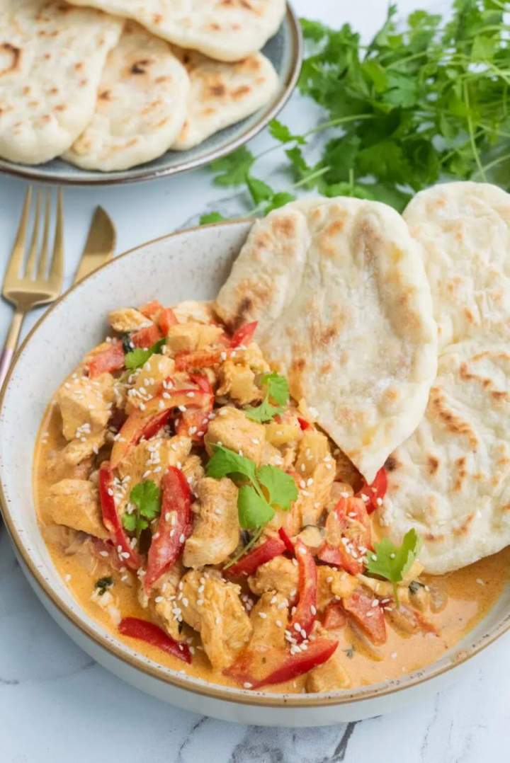 Kurczak w sosie kokosowym