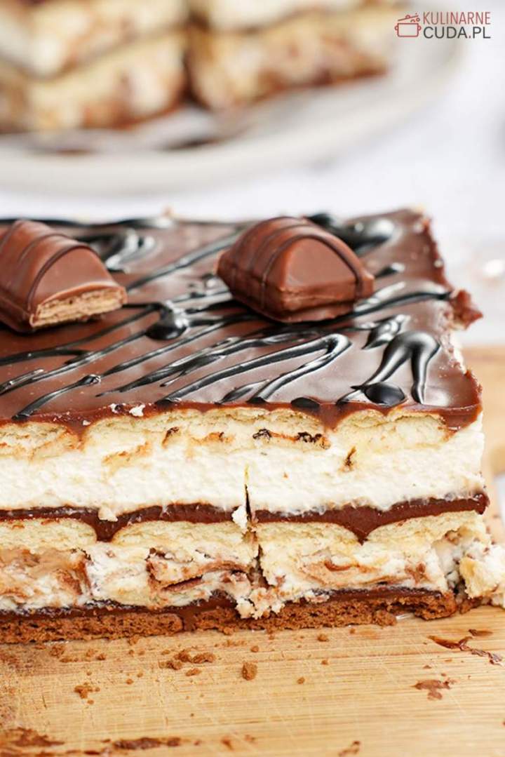 Ciasto Kinder Bueno bez pieczenia