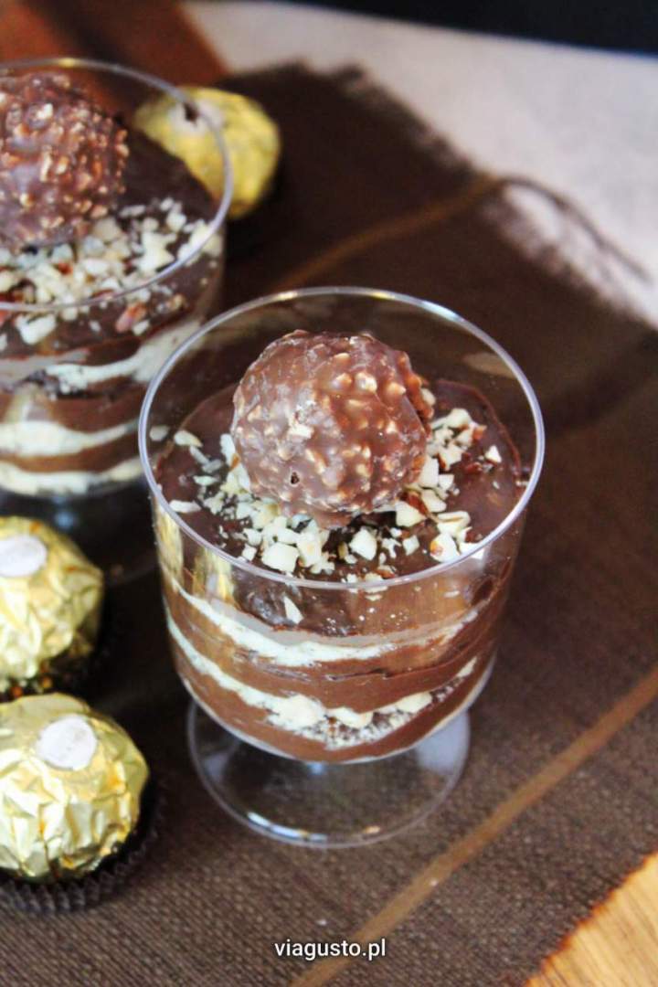 Czekoladowy deser Ferrero Rocher