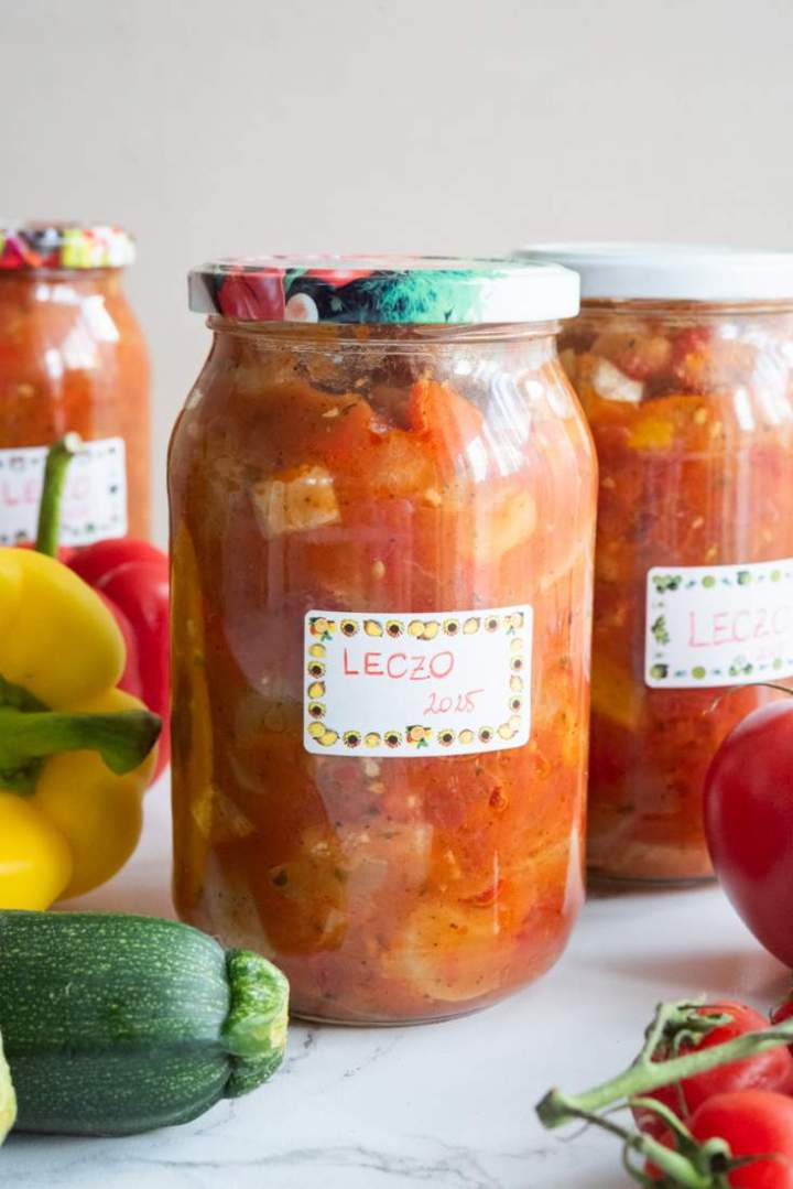 Leczo do słoików na zimę