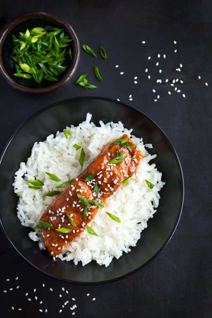 ŁOSOŚ W SOSIE TERIYAKI