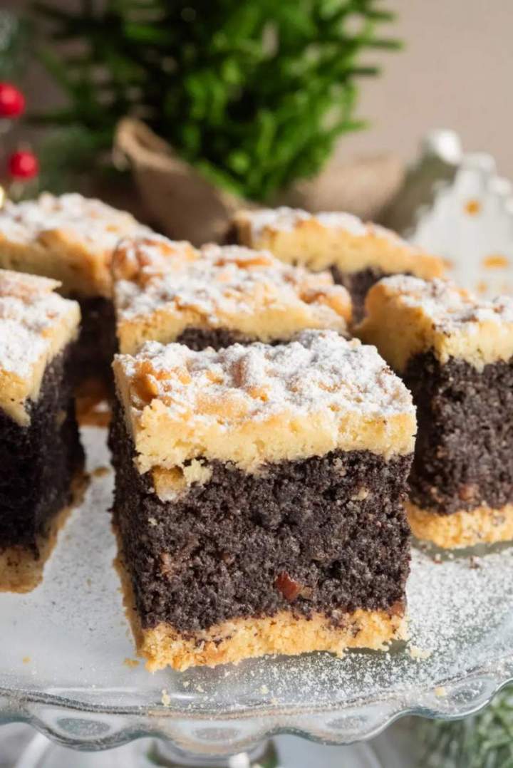 Makowiec na kruchym cieście