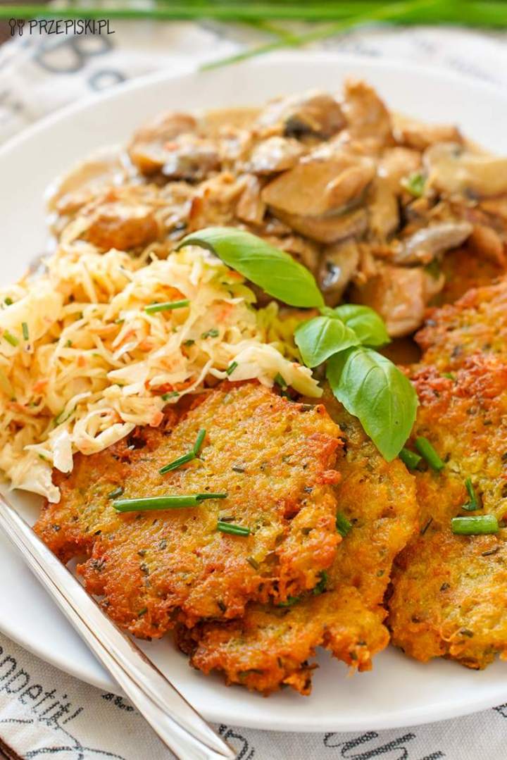 Placki ziemniaczane z marchewką