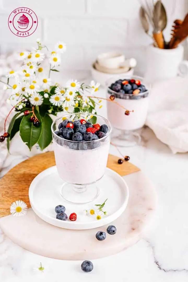 Proteinowy serniczek na zimno