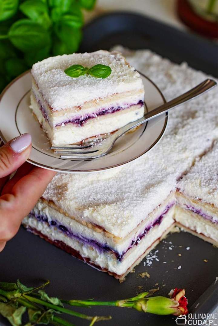 Kokosowa chmurka bez pieczenia