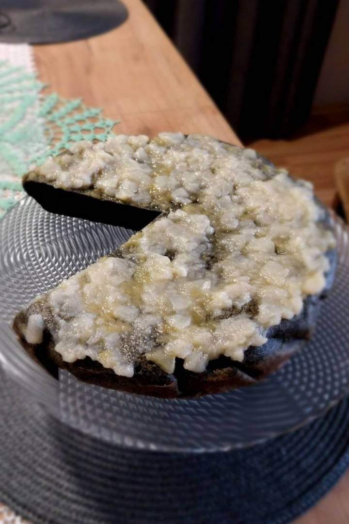 Ciasto sezamowe bez cukru, czyli makowiec bez maku!