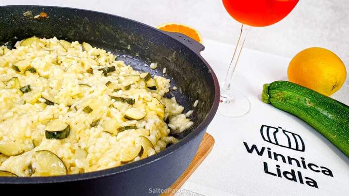 Szampańskie risotto z Prosecco i cukinią