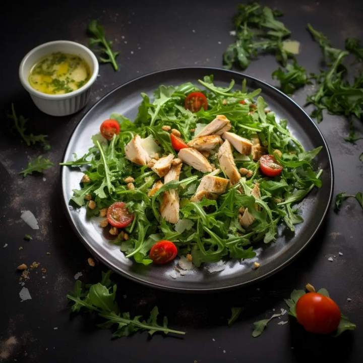 Sałatka z grillowanym kurczakiem