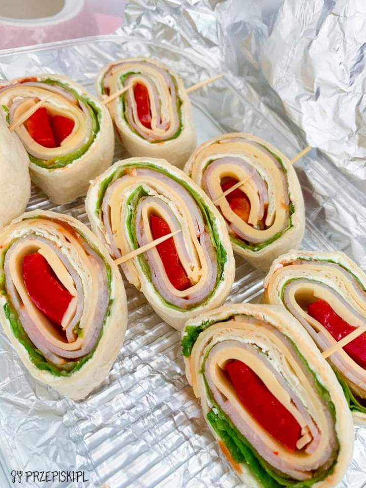 Rollsy z tortilli w 10 minut
