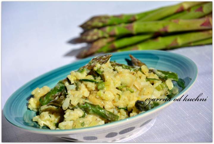 Risotto ze szparagami