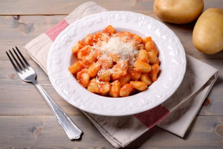 Gnocchi w sosie pomidorowym