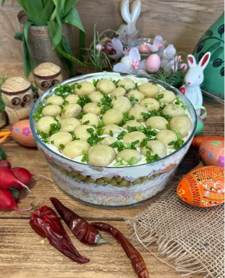 Sałatka na Wielkanoc