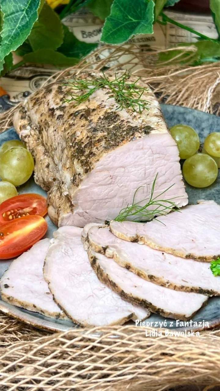 Schab parzony – domowa wędlina na kanapki i do obiadu