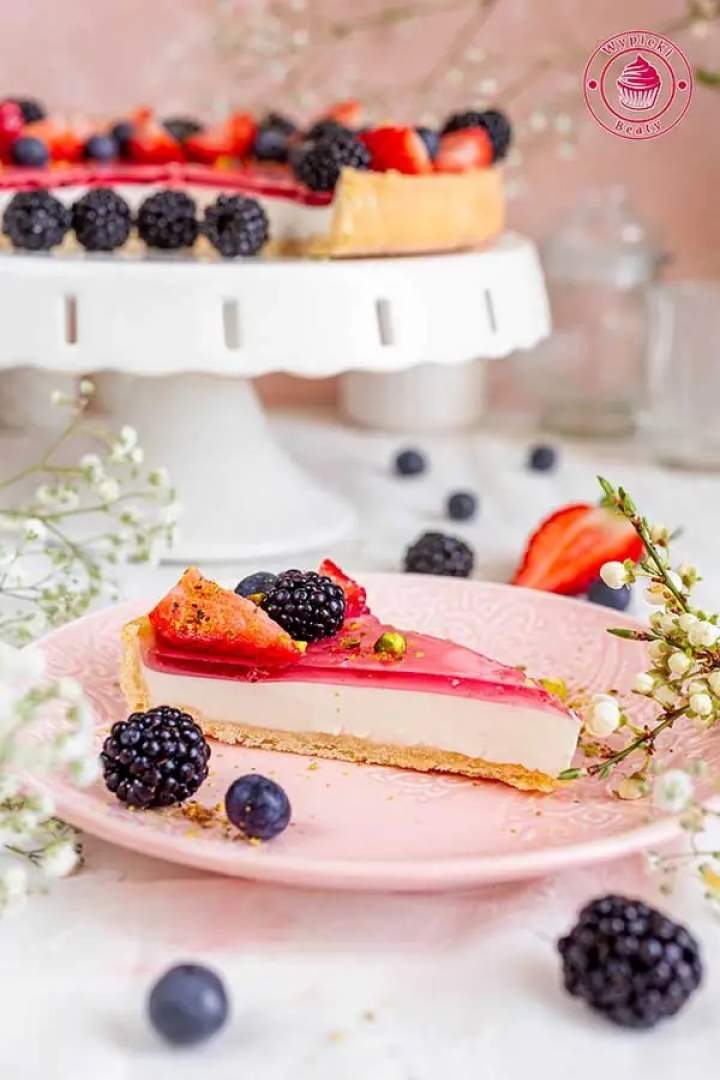 Tarta panna cotta
